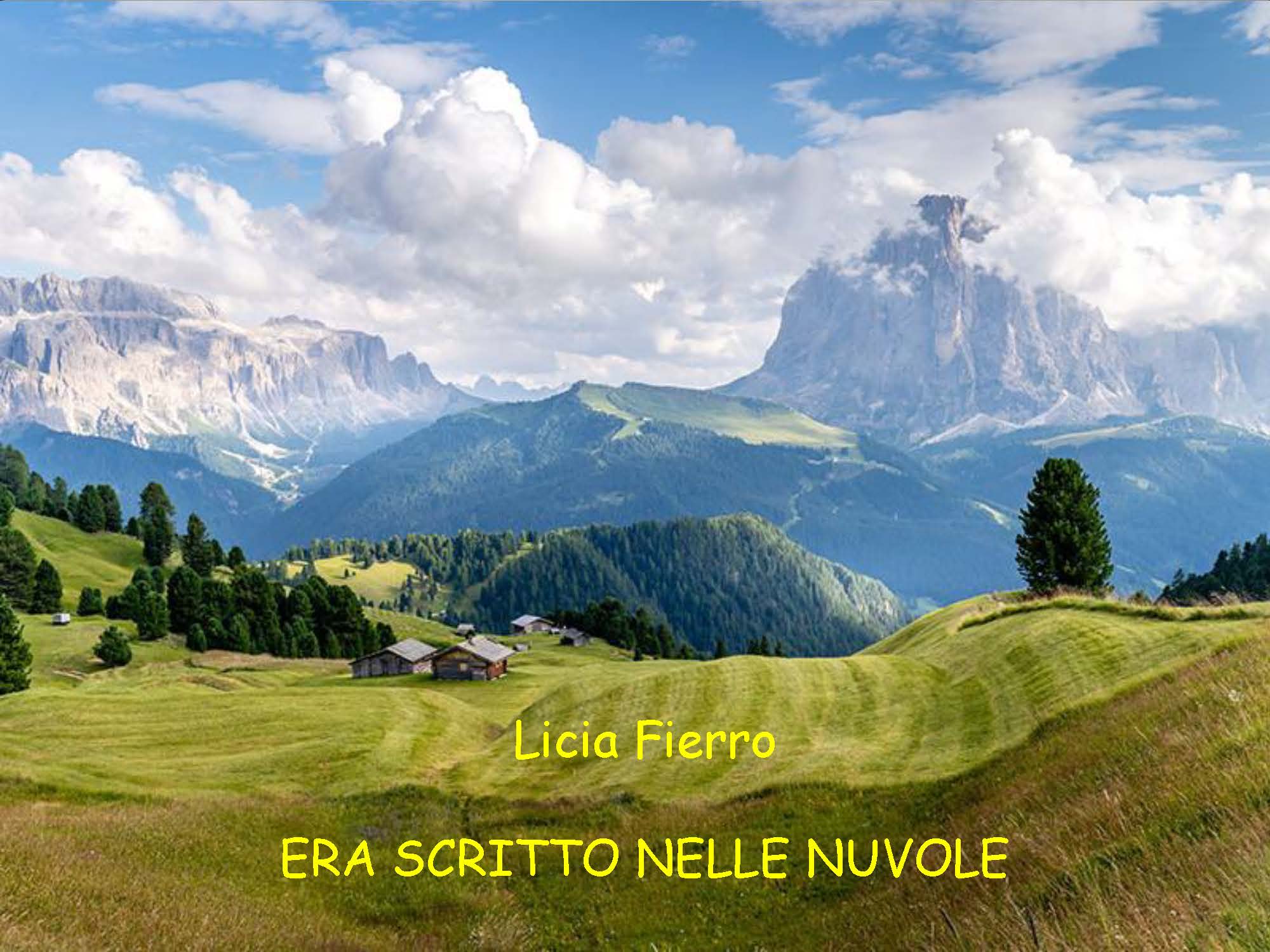 Presentazione del libro di Licia Fierro Era scritto nelle nuvole Bibliopoint Liceo Orazio_Pagina_1