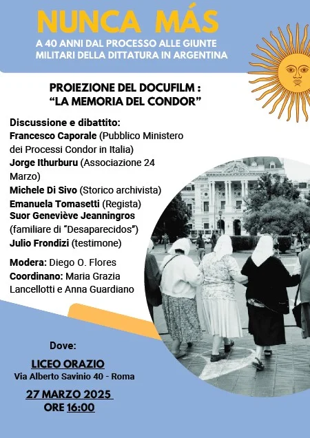 nunca mas liceo orazio
