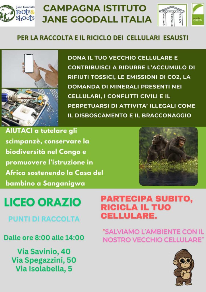 Locandina-Campagna-JGI-per-raccolta-e-riciclo-cellulari