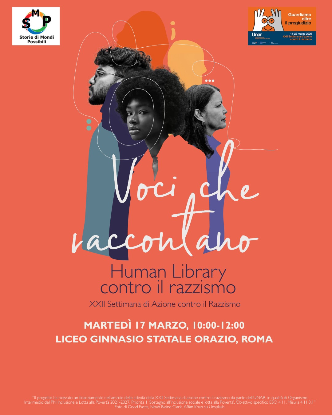 17 marzo 2026 Voci che raccontano